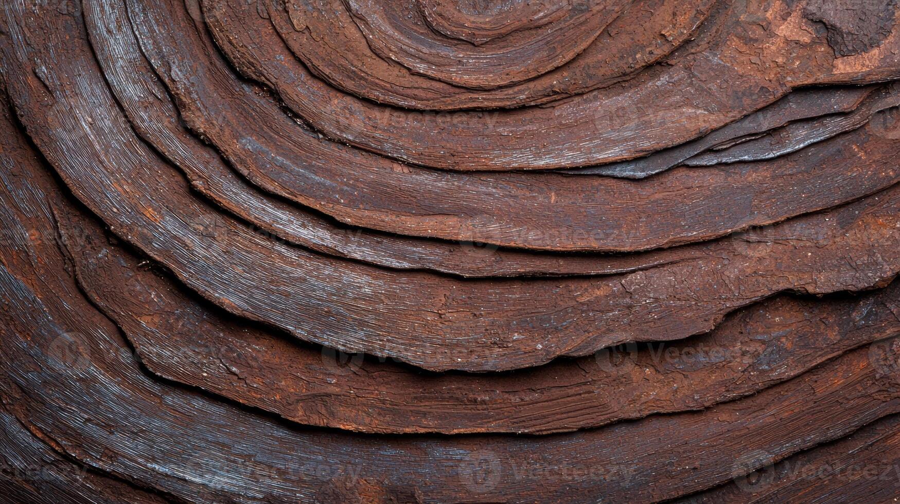 Detailed texture of weathered wooden surface photo