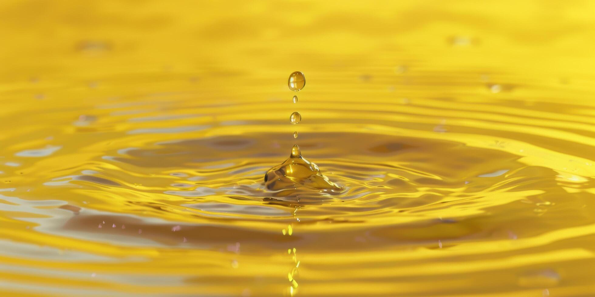 golden water droplet splash photo