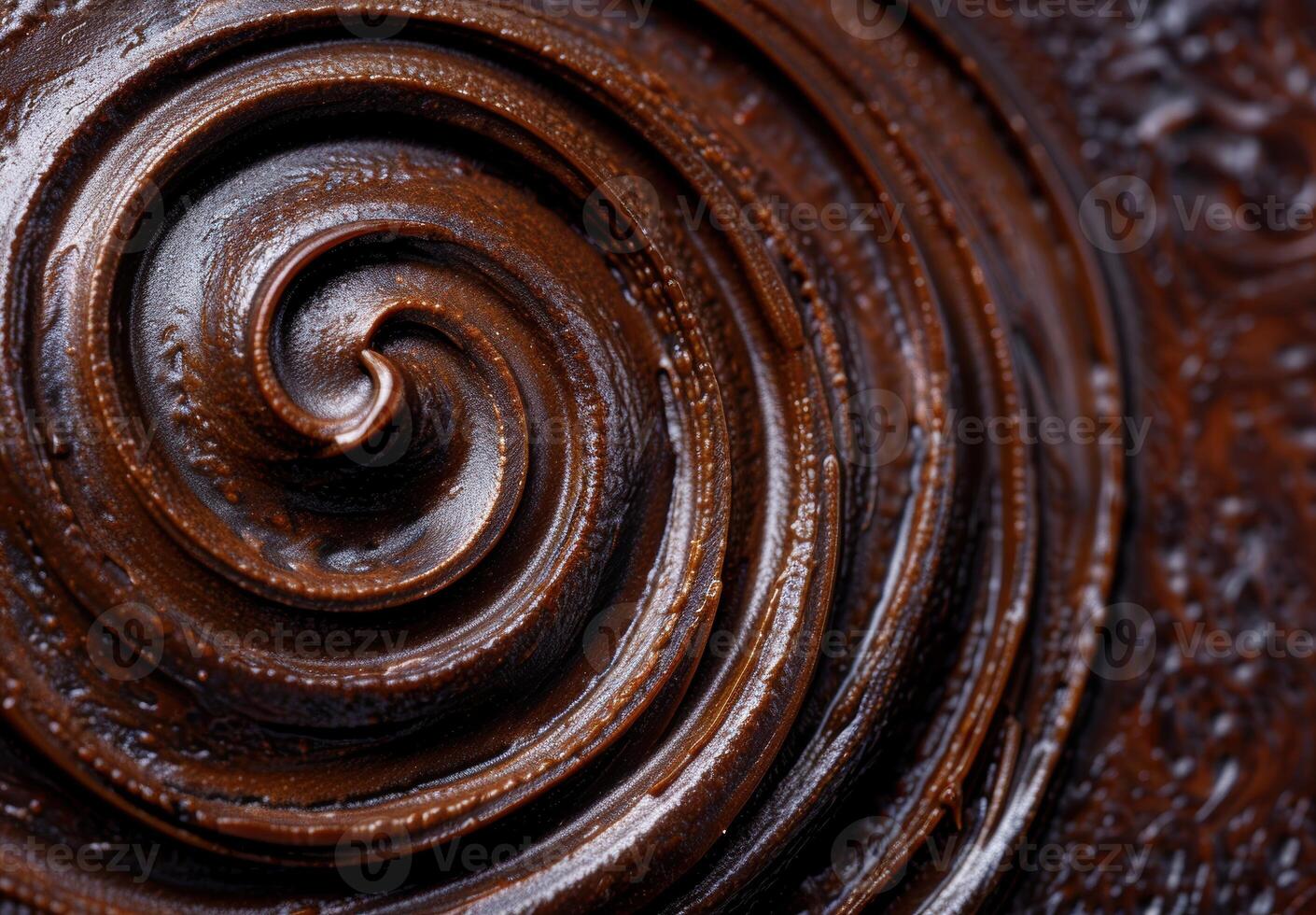 Swirling chocolate texture photo