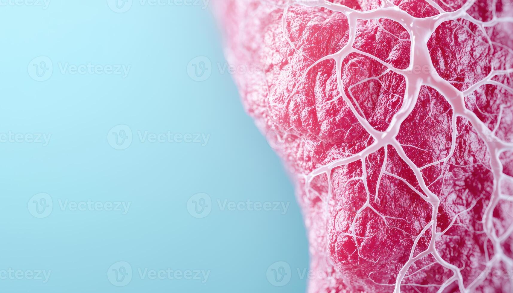 close up of intricate pink and white cellular structure photo