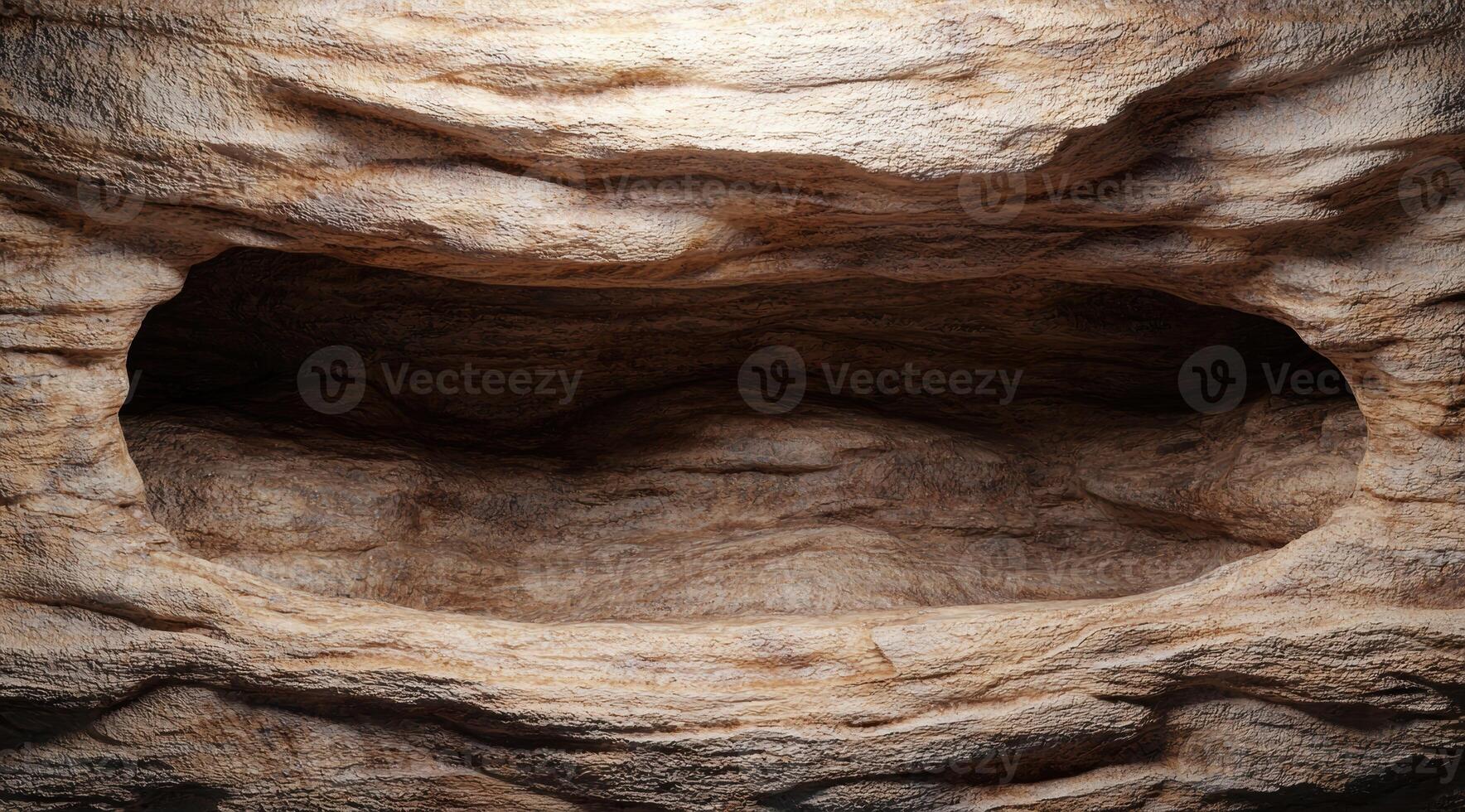 Textured rock surface with natural patterns photo