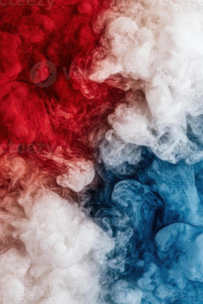 Colorful smoke abstract background photo