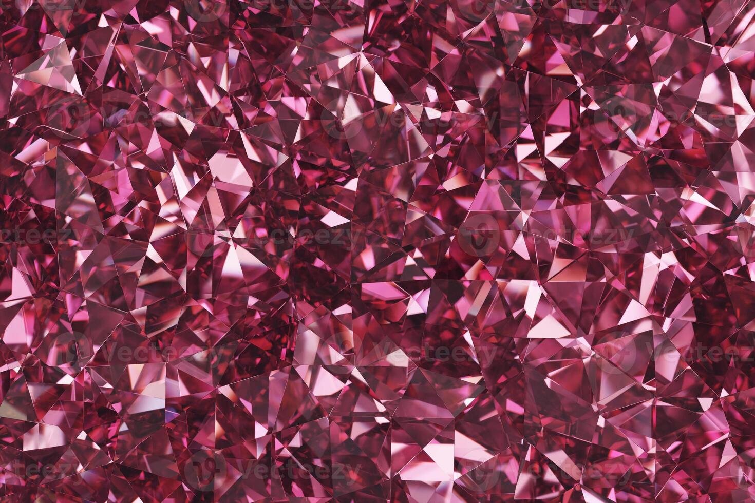 Luxury Abstract Realistic Red Crystal Texture Reflection Close Up Background 3D rendering photo