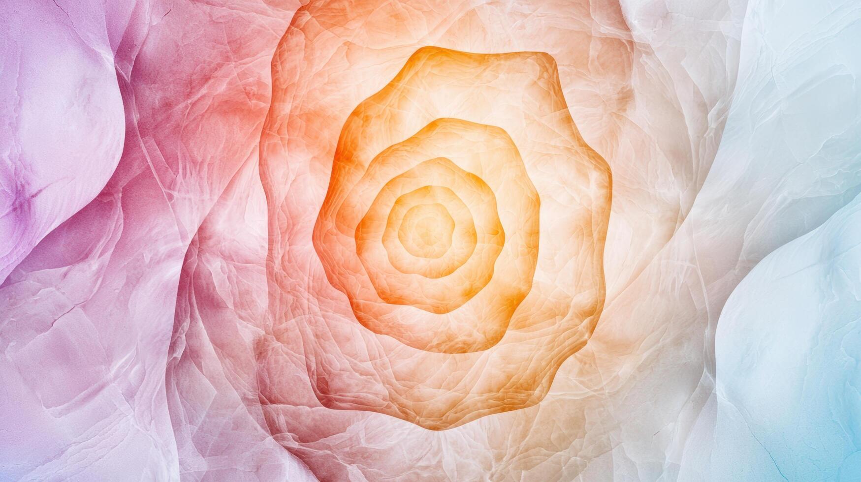 Vibrant rose petals in soft focus photo