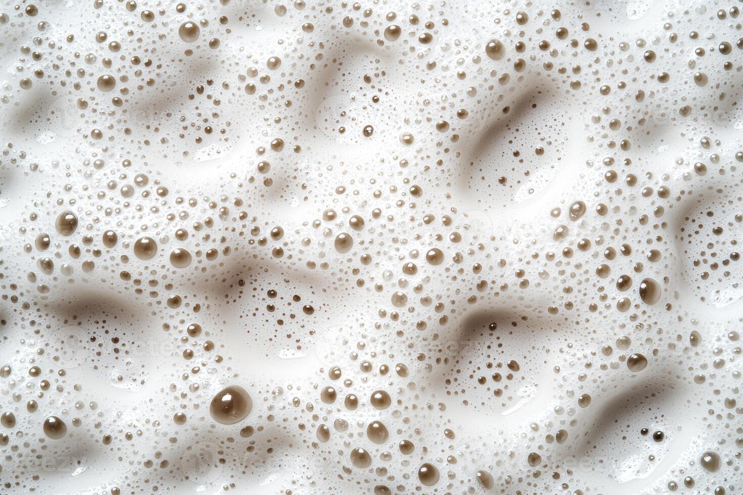 Sparkling bubbles and foam texture photo