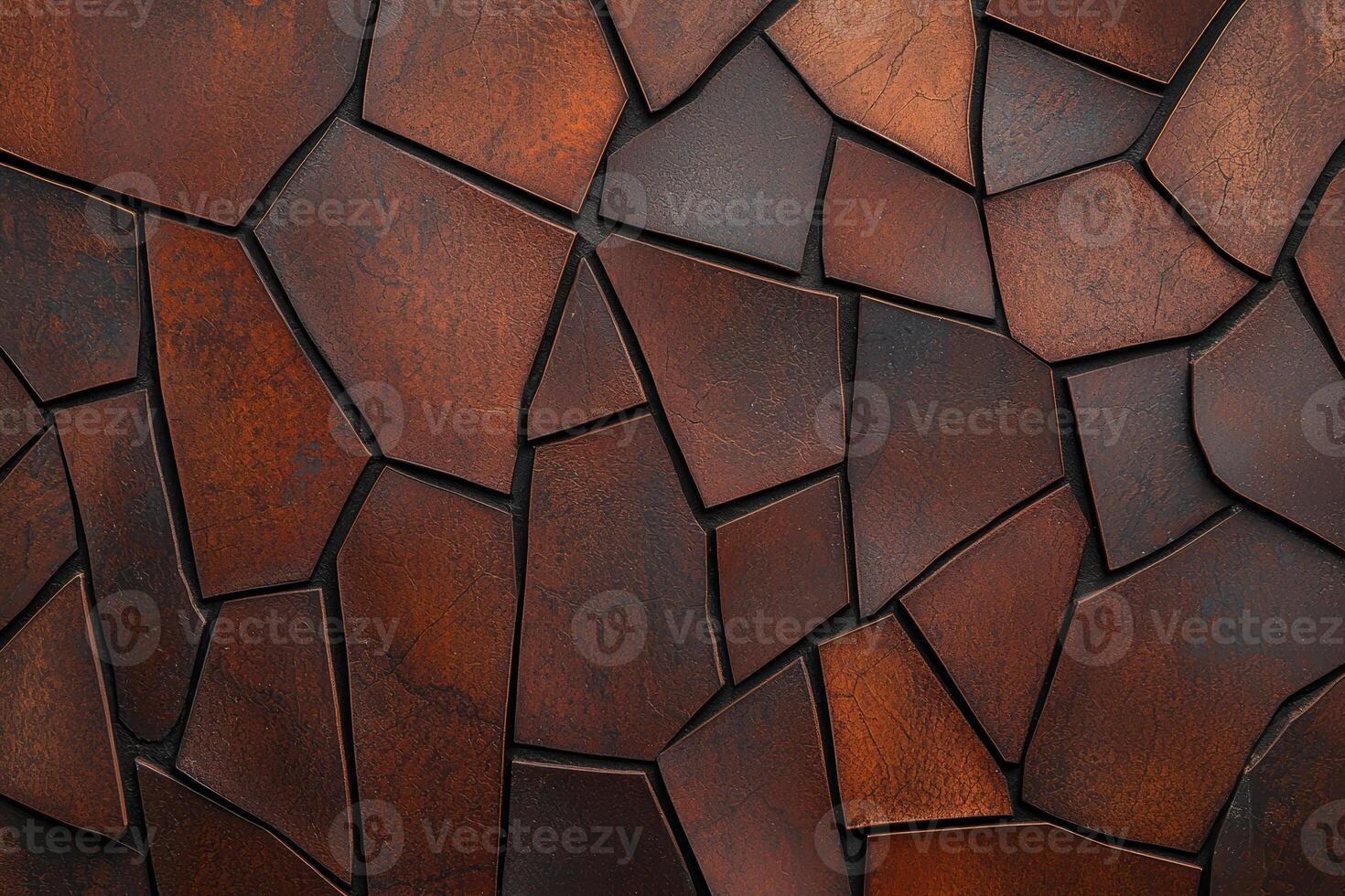 Rustic stone tile pattern background photo