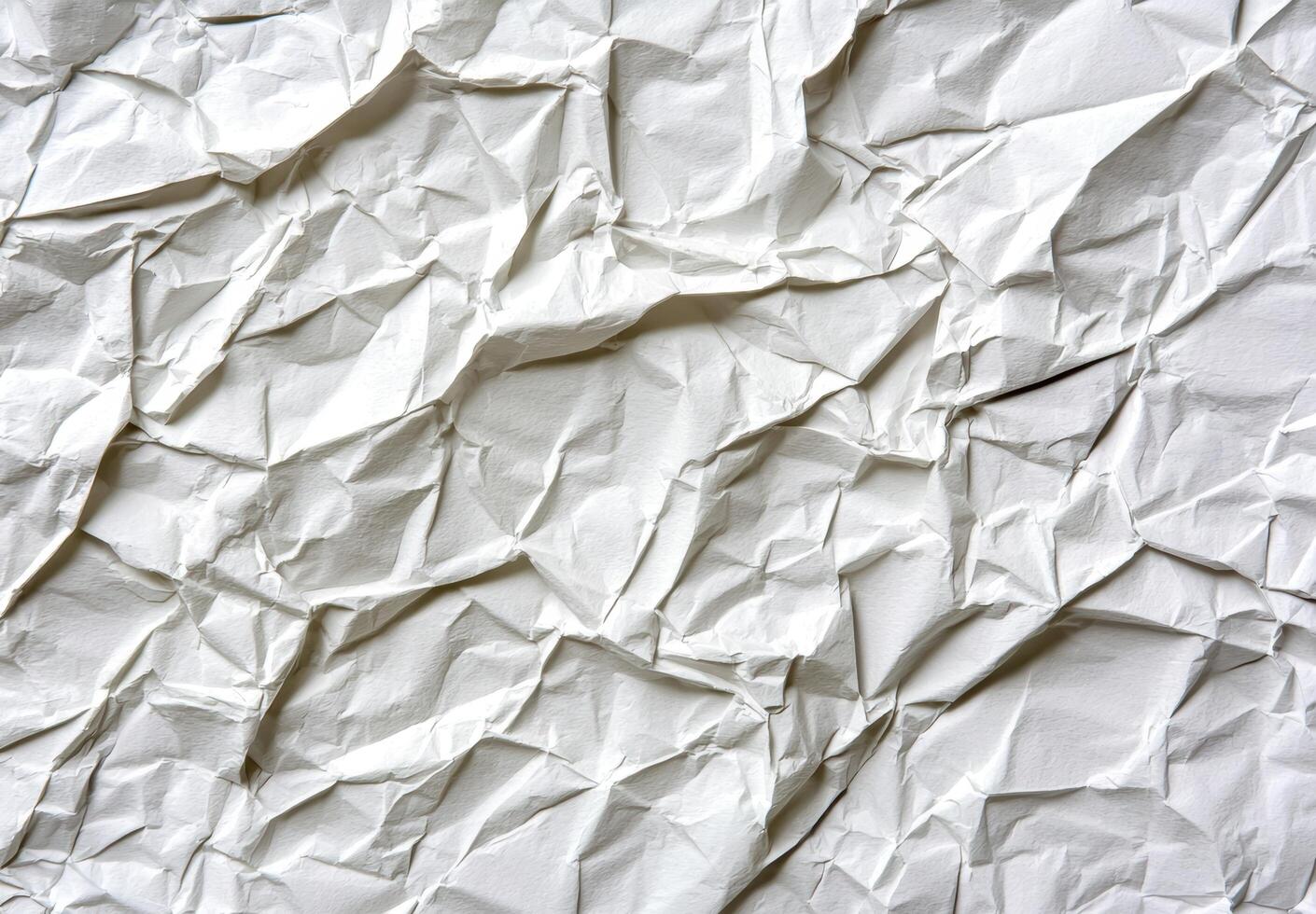 crumpled white paper texture background photo