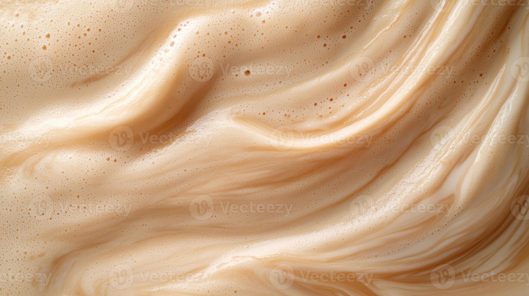 Smooth and creamy coffee texture photo