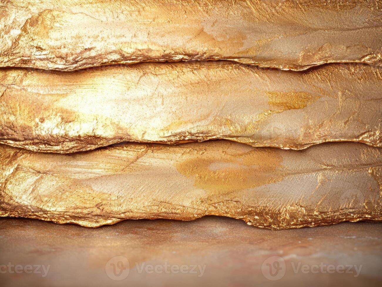 Textured golden surface with abstract patterns photo