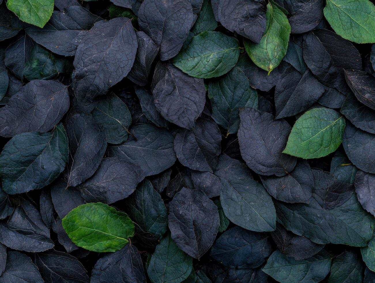 dark green leaves background photo