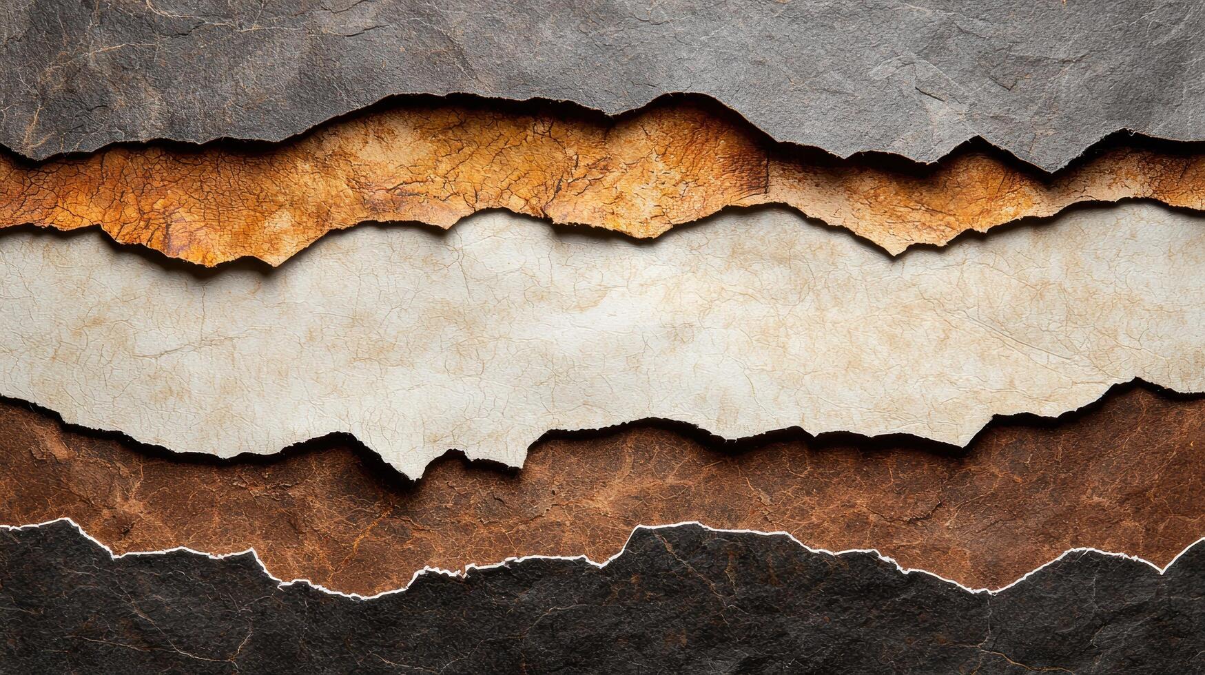 Cracked and weathered textured surface photo