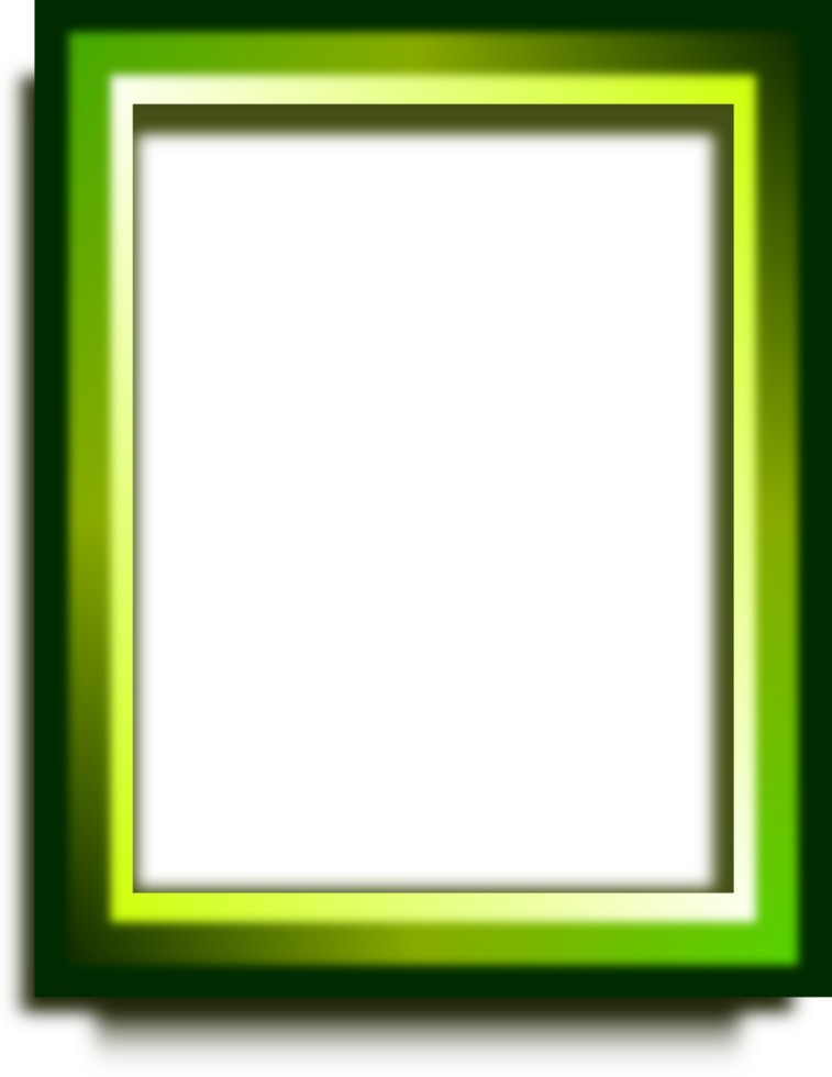 Green frame border png
