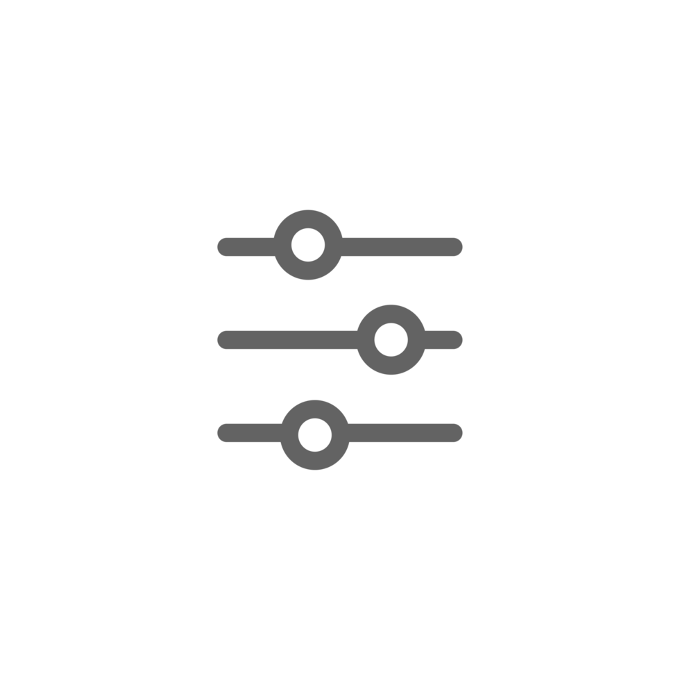 Slider Menu Icon png