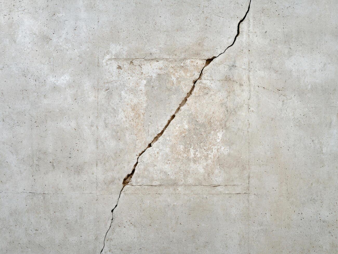 Cracked concrete wall texture background photo