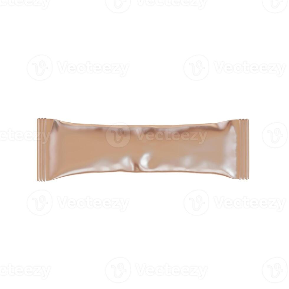 A bar of chocolate on a white background photo