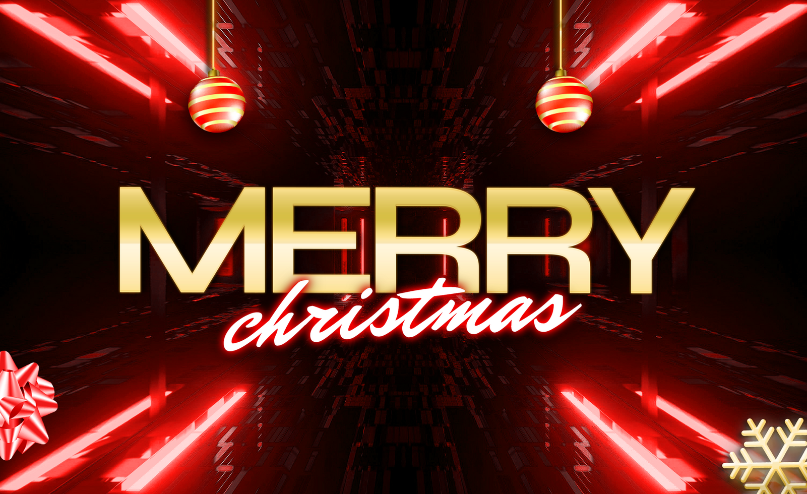 Merry Christmas Text Effect psd