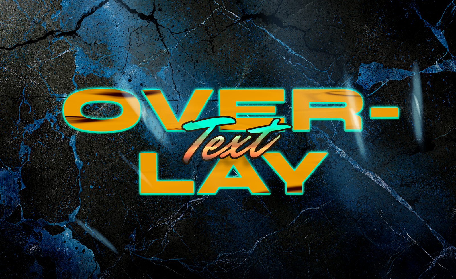 Text Effect Template psd