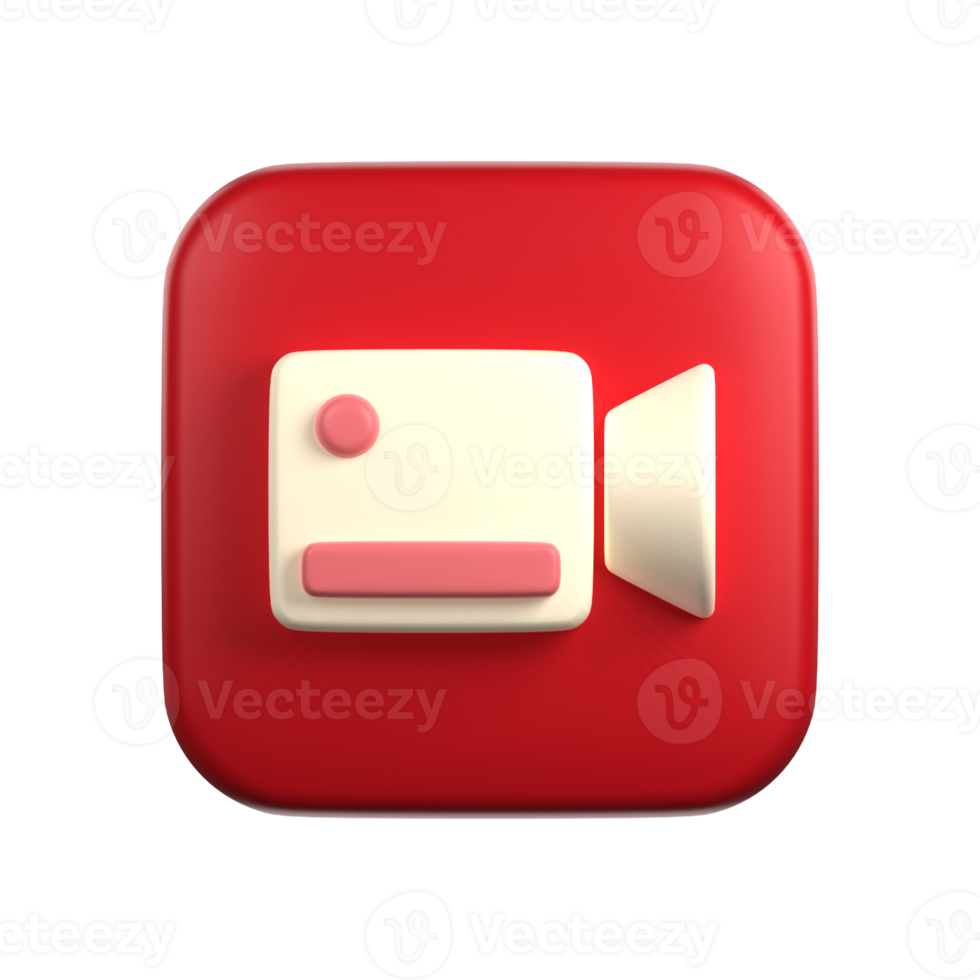 Camera In 3D Illustration png