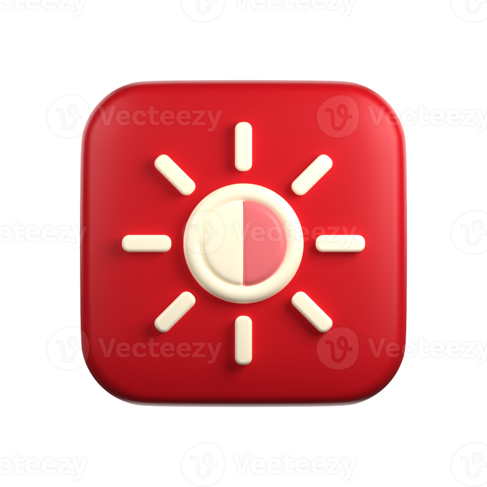 Brightness In 3D Illustration png