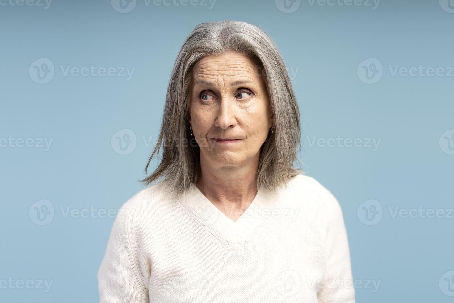 Modern woman in the studio photo