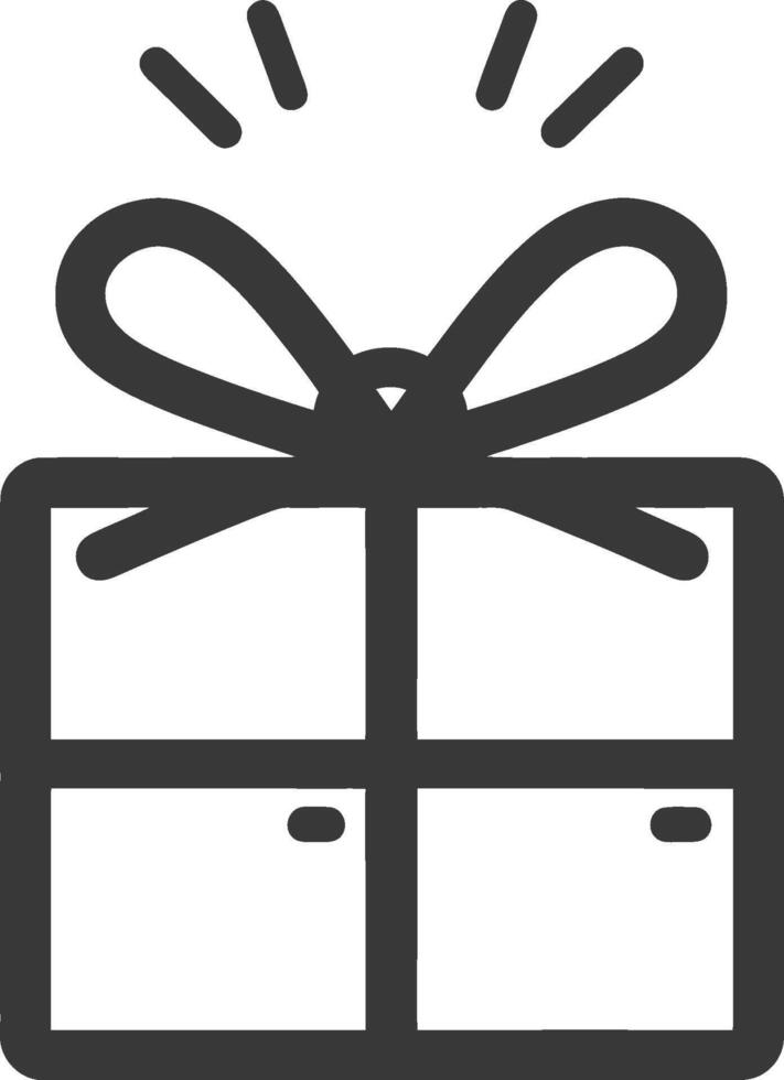 Gift box icon illustration vector