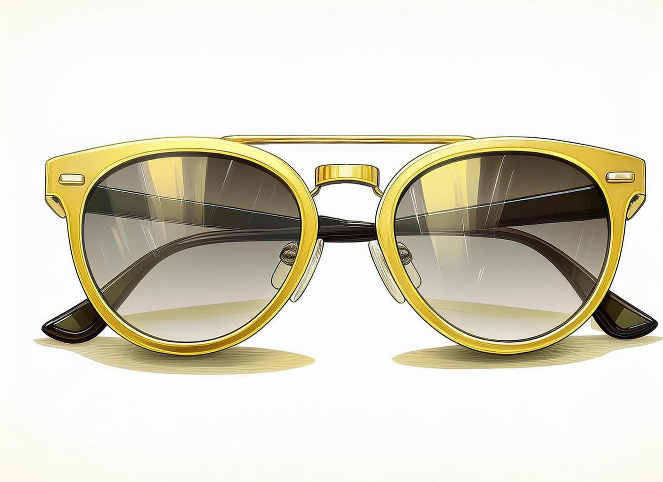 Color sun glass photo