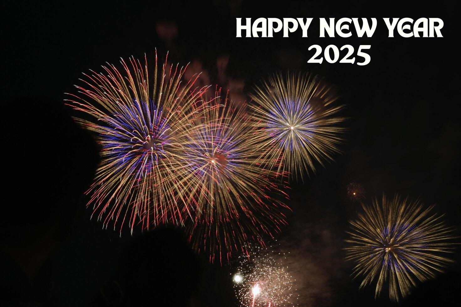 Joyful Happy New Year 2025 photo