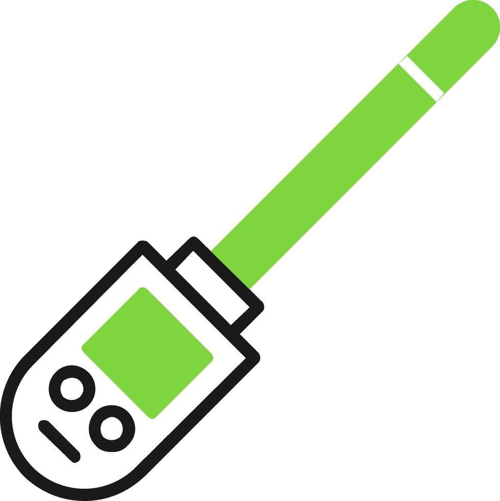 Kitchen Utensils Green Mix Style Icon vector