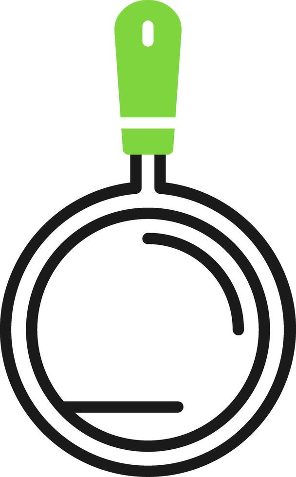 Kitchen Utensils Green Mix Style Icon vector
