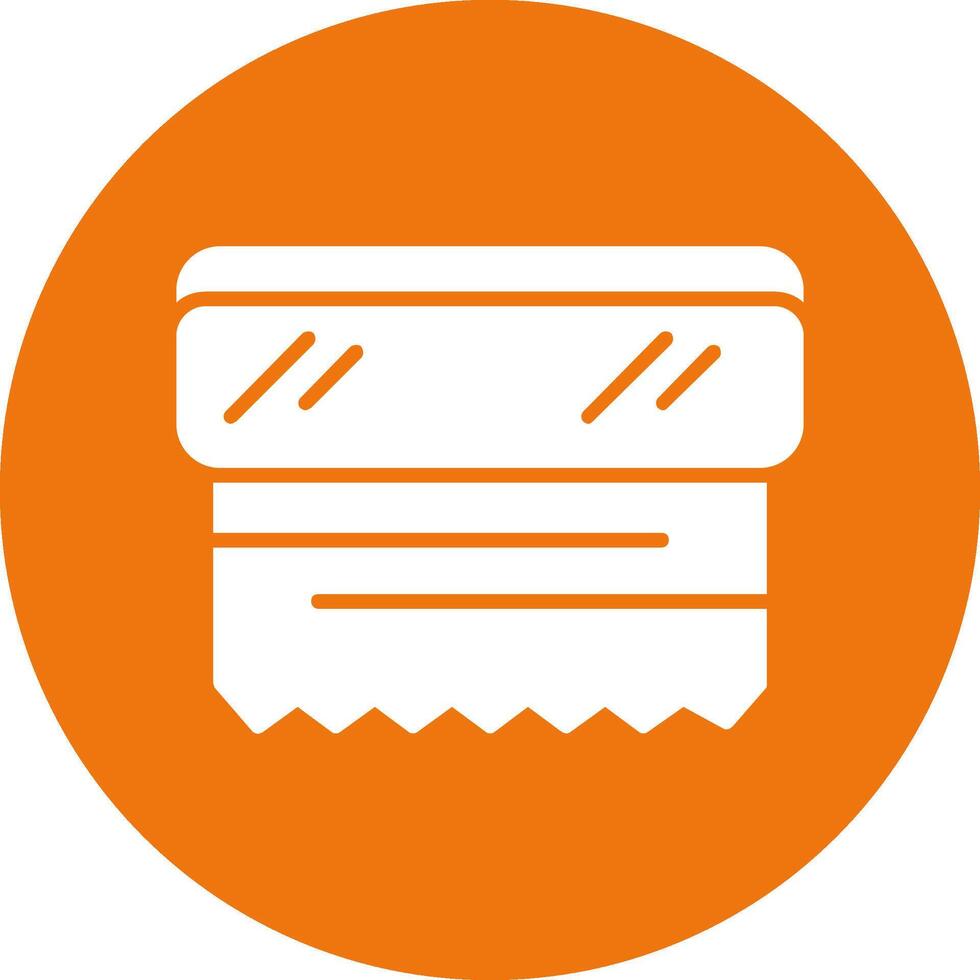 Kitchen Utensils Glyph Style Icon vector
