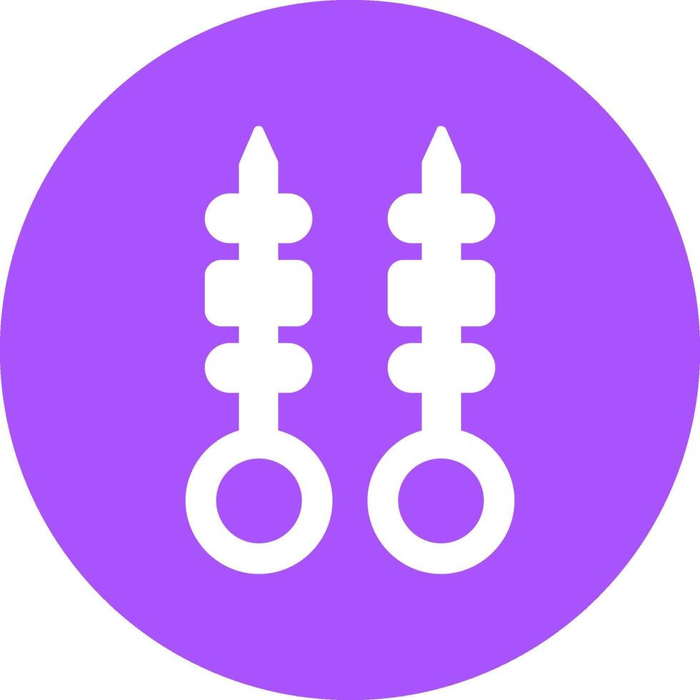 Kitchen Utensils Glyph Style Icon vector