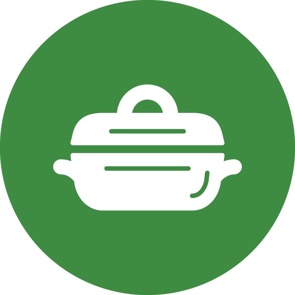 Kitchen Utensils Glyph Style Icon vector