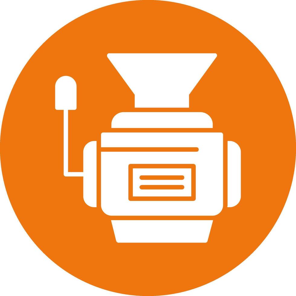 Kitchen Utensils Glyph Style Icon vector