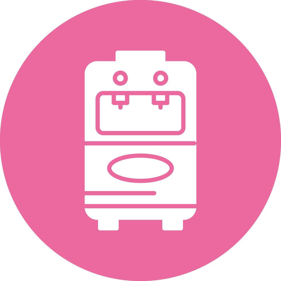 Kitchen Utensils Glyph Style Icon vector