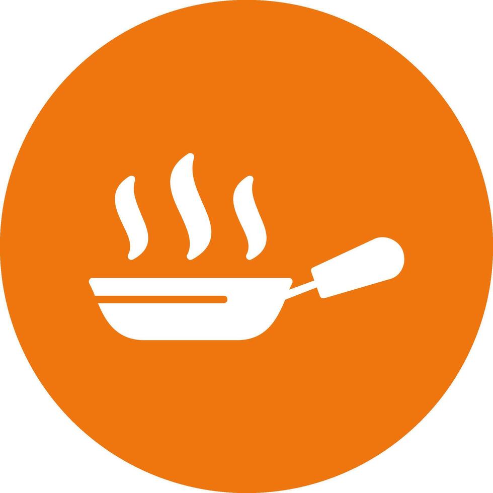 Kitchen Utensils Glyph Style Icon vector
