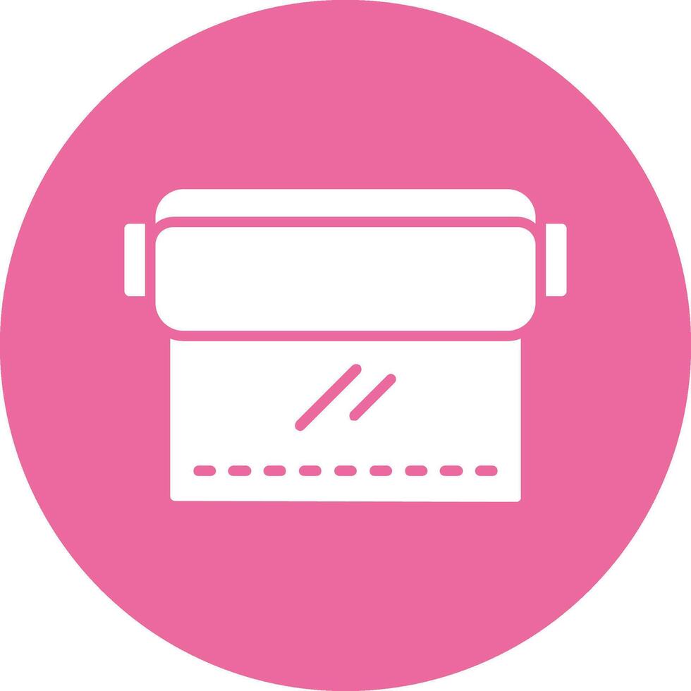 Kitchen Utensils Glyph Style Icon vector
