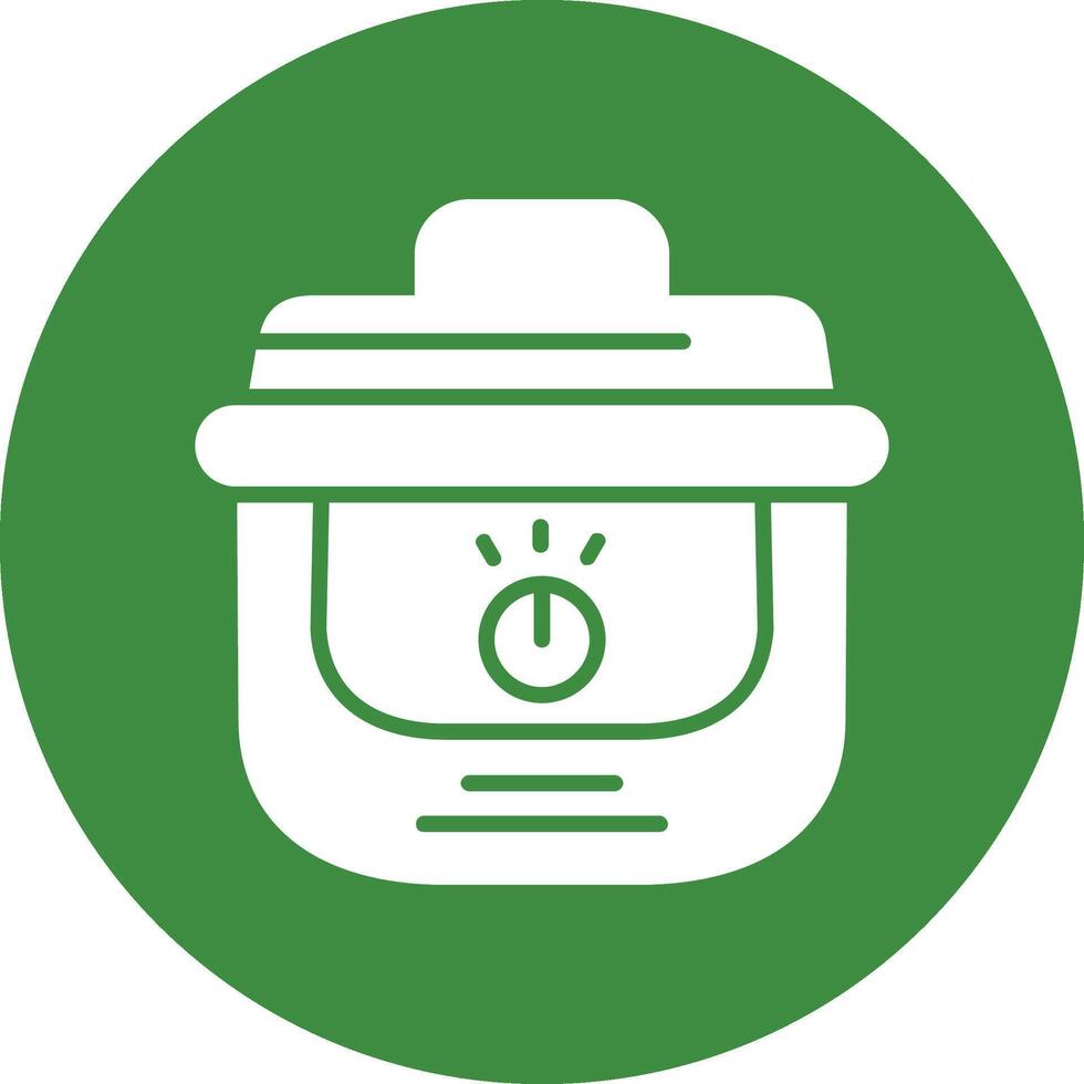 Kitchen Utensils Glyph Style Icon vector