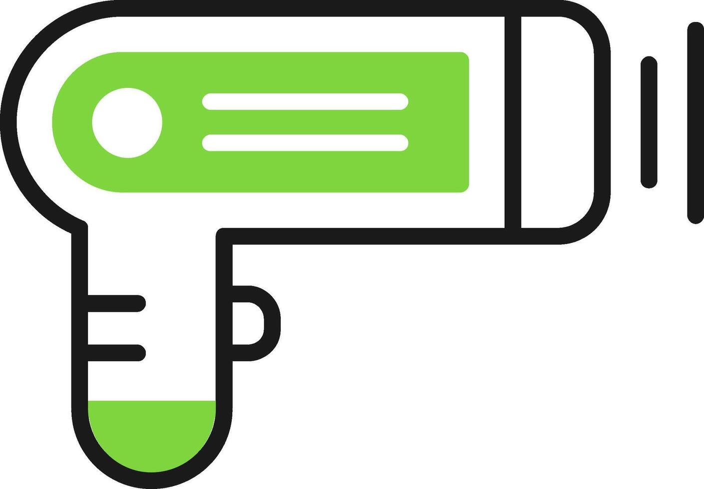 Checkup Green Mix Style Icon vector