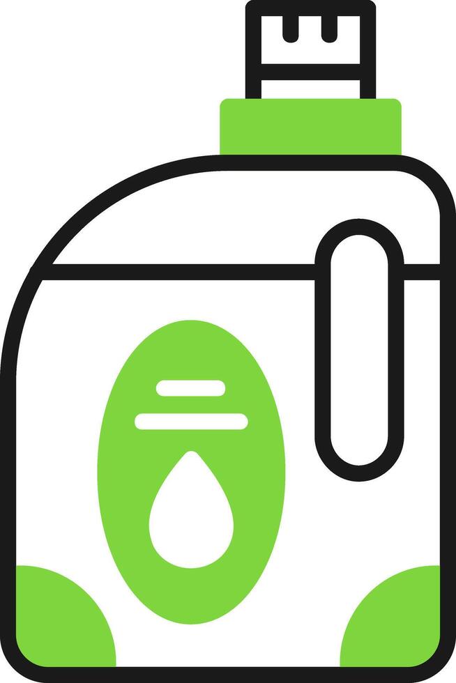 Checkup Green Mix Style Icon vector