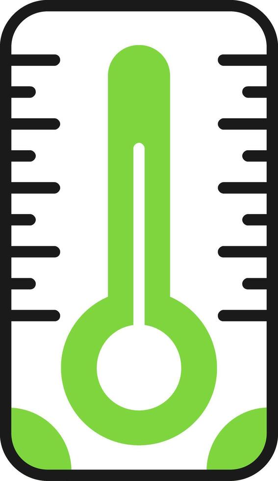 Checkup Green Mix Style Icon vector
