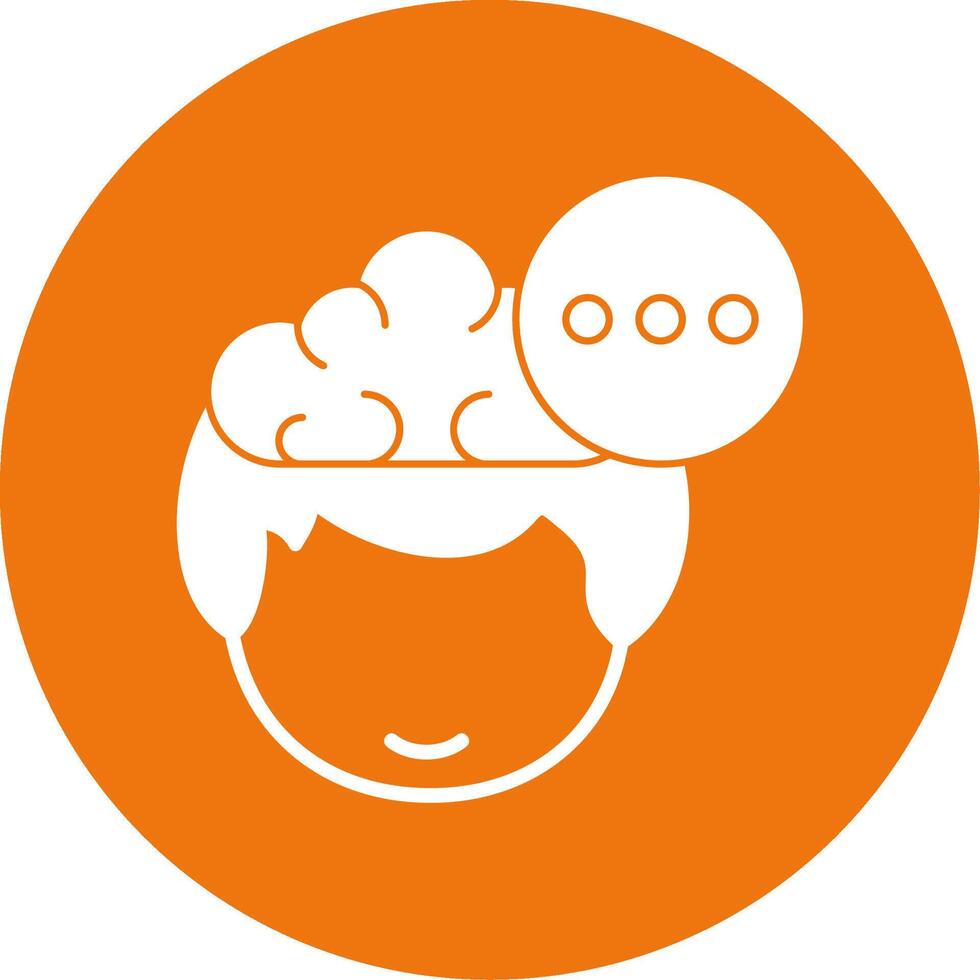 Menu Glyph Style Icon vector