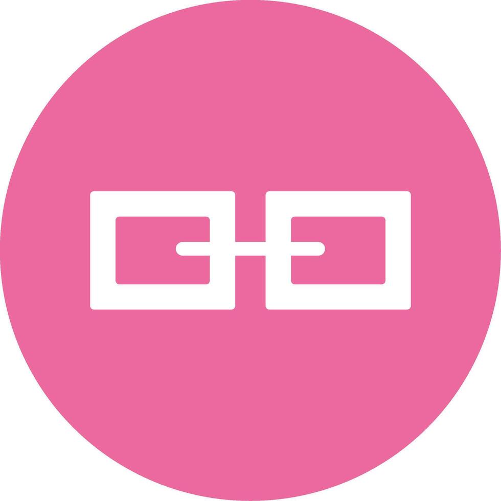 Link Glyph Style Icon vector