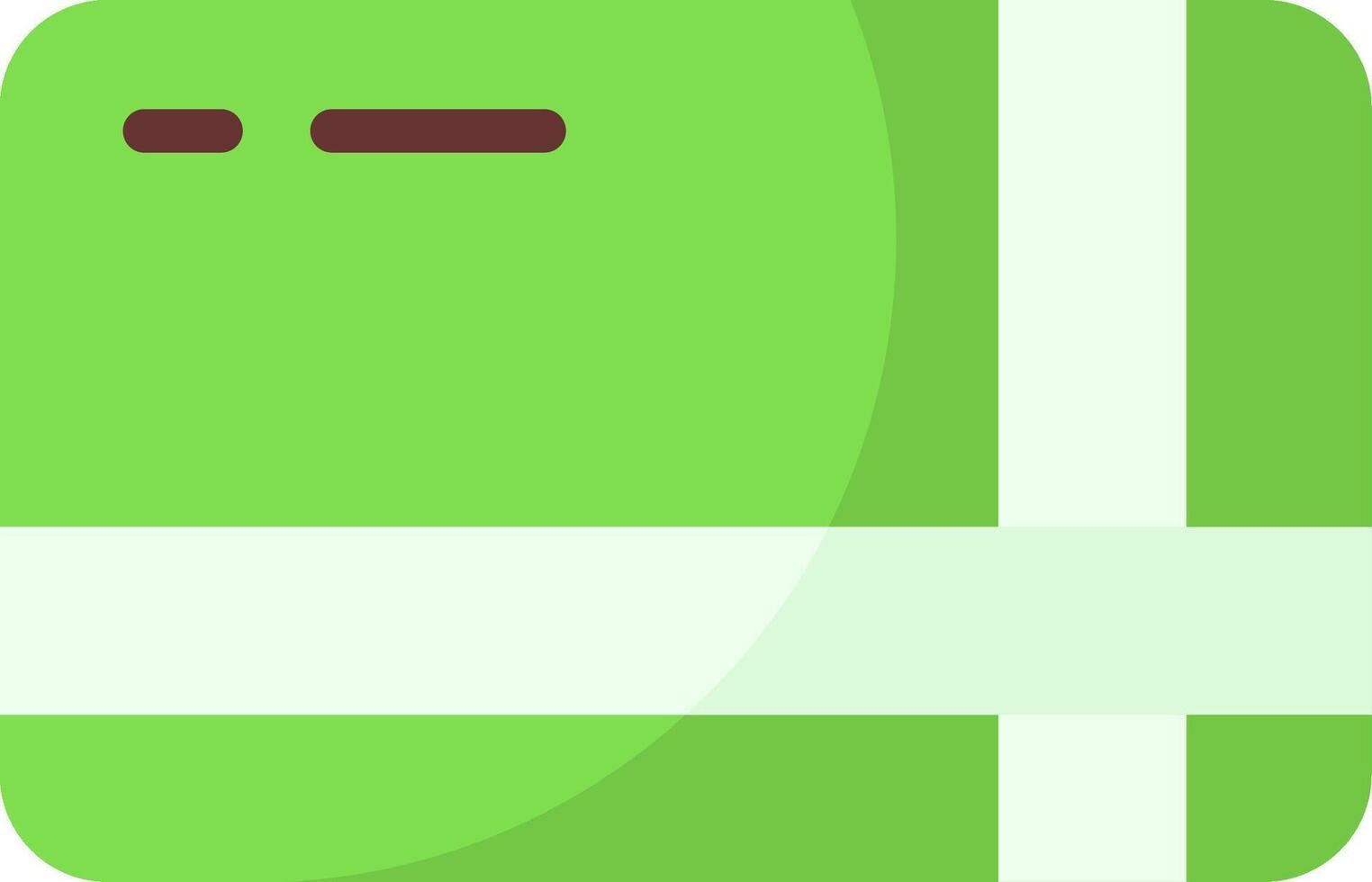 Gift Card Flat Style Icon vector