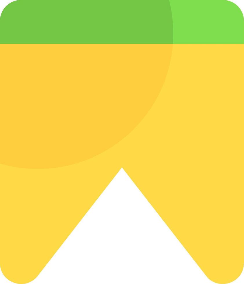 Bookmark Flat Style Icon vector