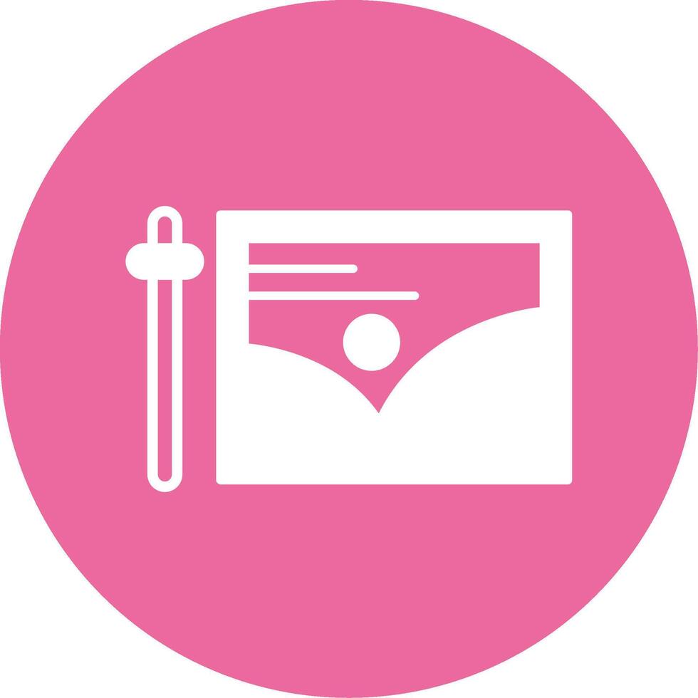 Edit Glyph Style Icon vector