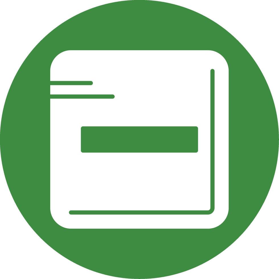 Remove Glyph Style Icon vector