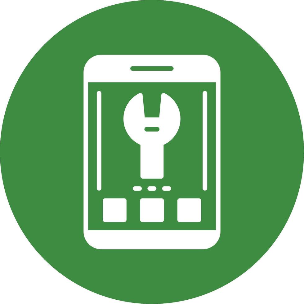Tool Glyph Style Icon vector