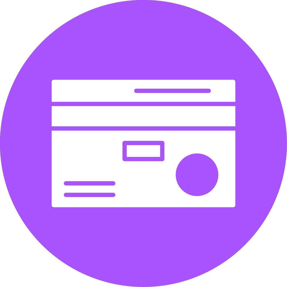 Online Saving Glyph Style Icon vector
