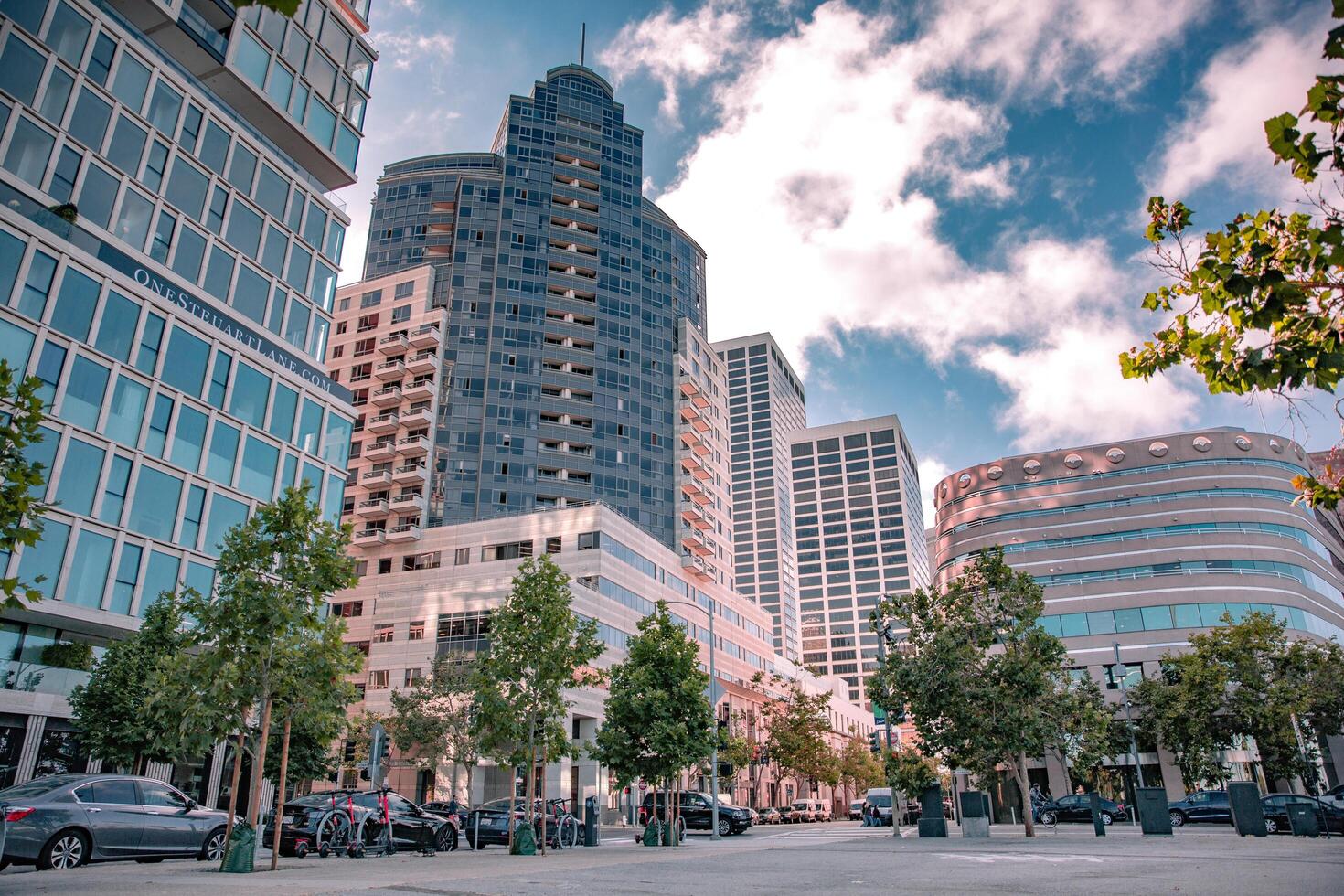 Beautiful urban landscape in the famous city of San Francisco in the United States of America. photo
