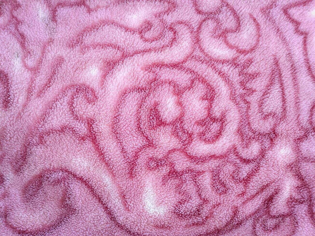 Closup of Blanket Texture Background photo